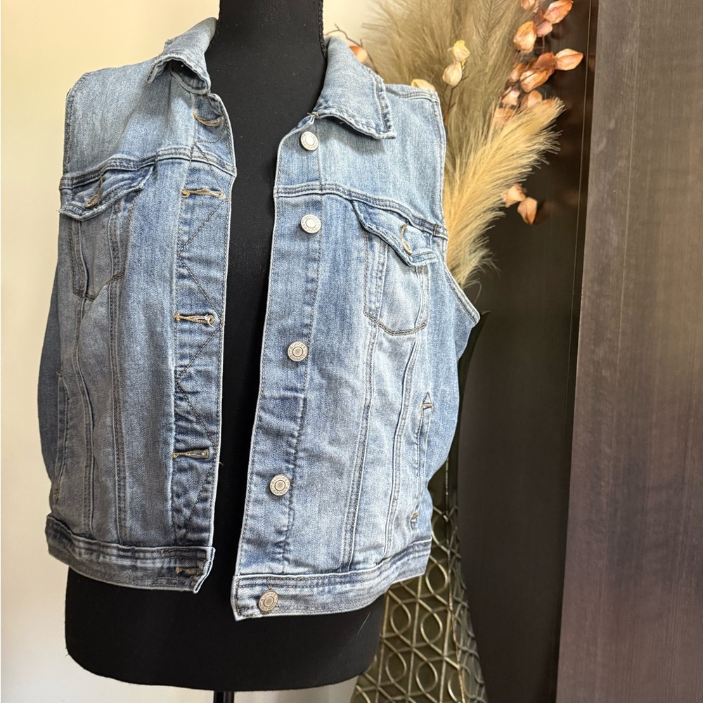 Maurice’s Denim Sleeveless Vest